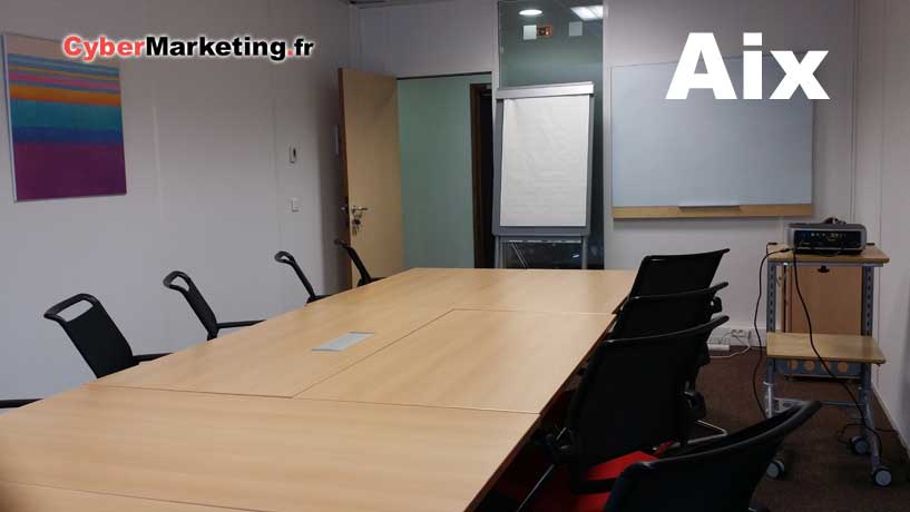 Formations au medias sociaux - Aix en Provence - Salle de formation - Cybermarketing.fr